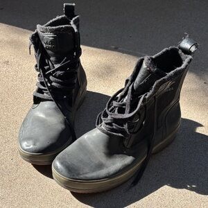 Sorel Black High-Top Boots